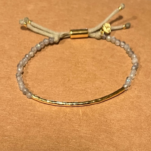 Gorjana Power Gemstone Bracelet- labradorite